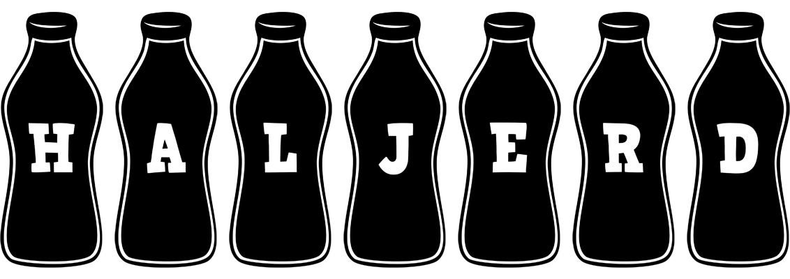 Haljerd bottle logo