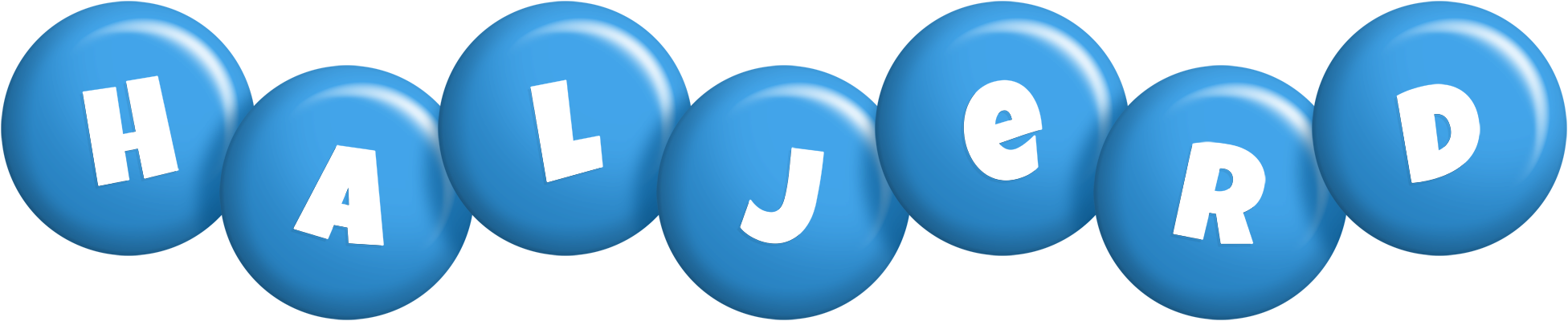 Haljerd candy-blue logo