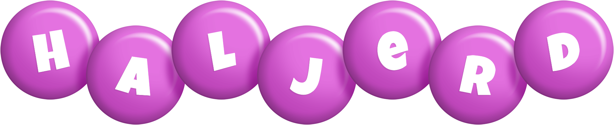 Haljerd candy-purple logo