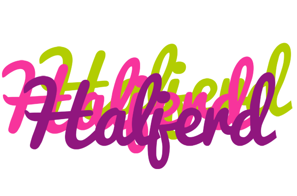 Haljerd flowers logo