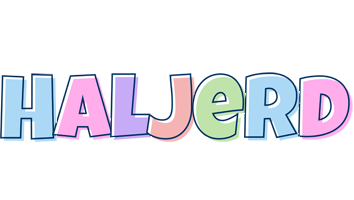 Haljerd Logo Name Logo Generator Candy, Pastel, Lager, Bowling Pin