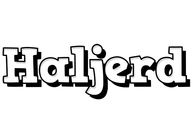 Haljerd snowing logo
