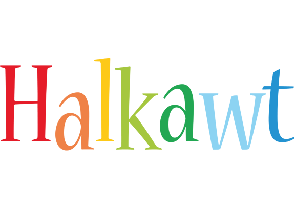 Halkawt birthday logo