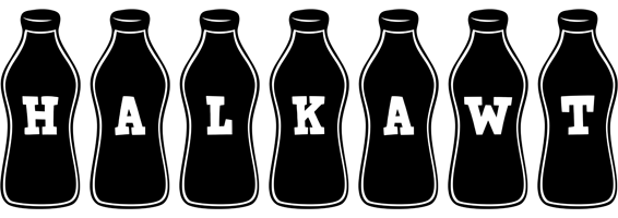 Halkawt bottle logo