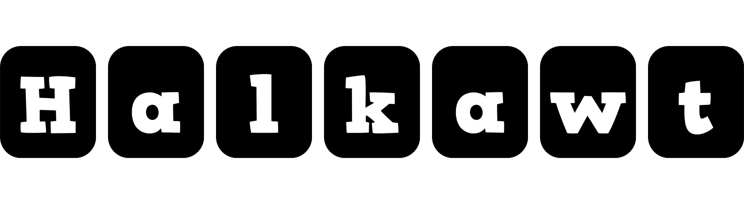 Halkawt box logo