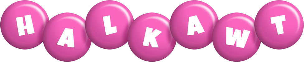 Halkawt candy-pink logo