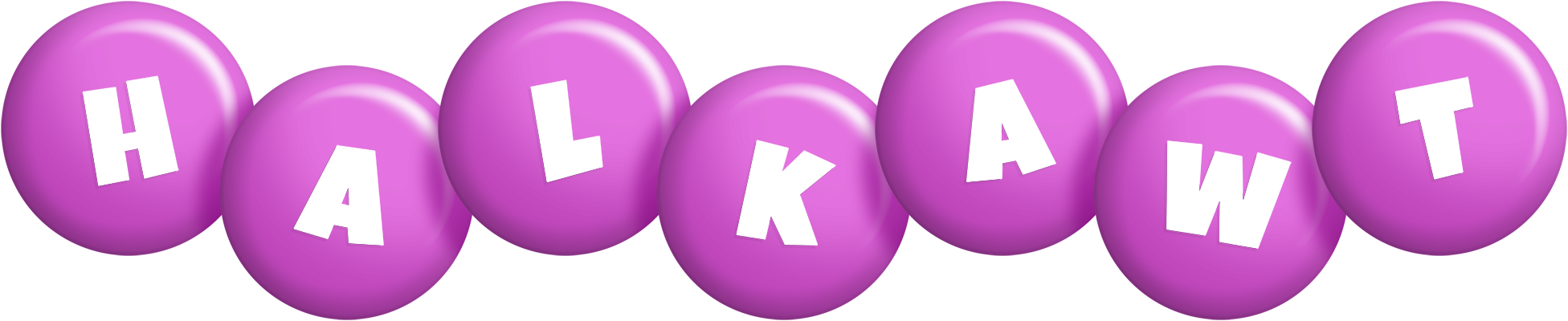 Halkawt candy-purple logo