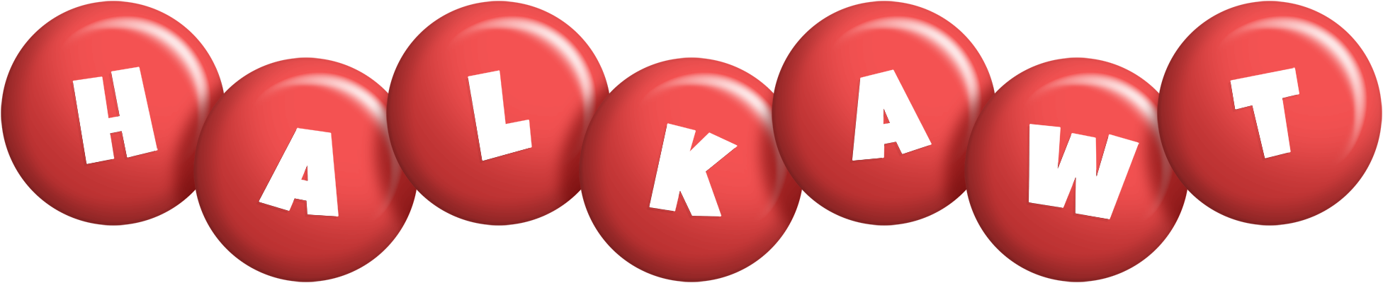 Halkawt candy-red logo