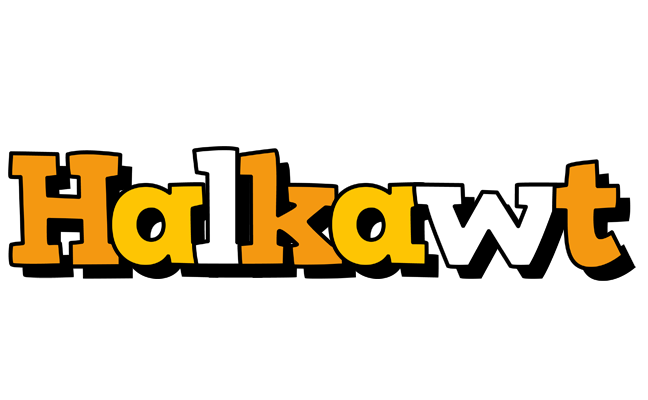 Halkawt cartoon logo