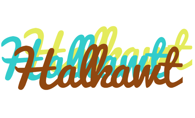 Halkawt cupcake logo