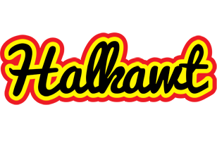 Halkawt flaming logo