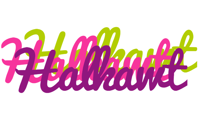 Halkawt flowers logo