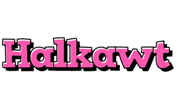 Halkawt girlish logo