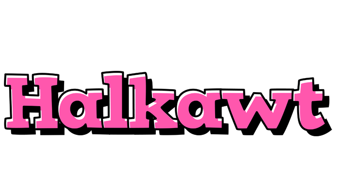 Halkawt girlish logo