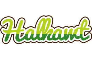 Halkawt golfing logo