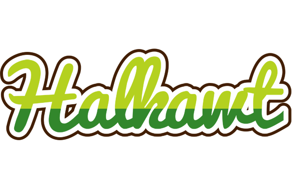Halkawt golfing logo