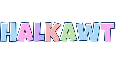 Halkawt pastel logo