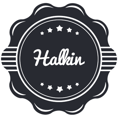 Halkin badge logo