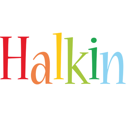Halkin birthday logo