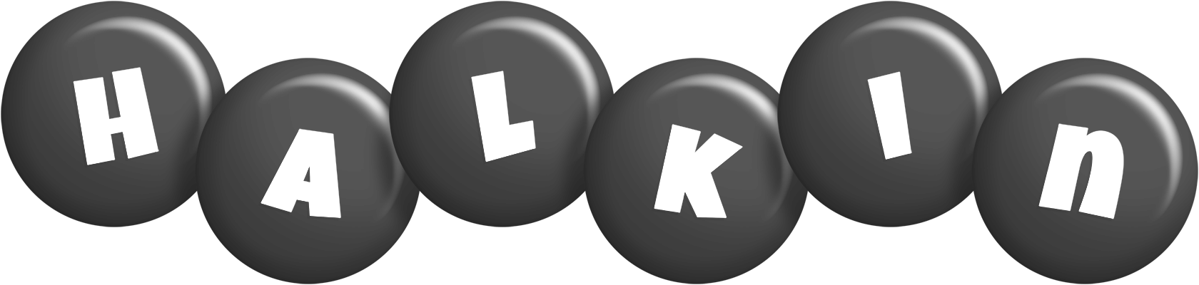 Halkin candy-black logo