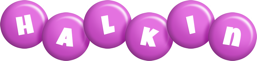 Halkin candy-purple logo