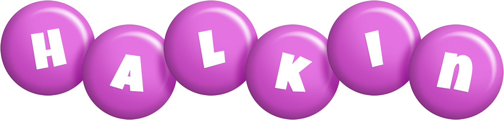 Halkin candy-purple logo