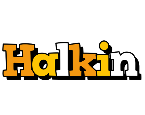 Halkin cartoon logo