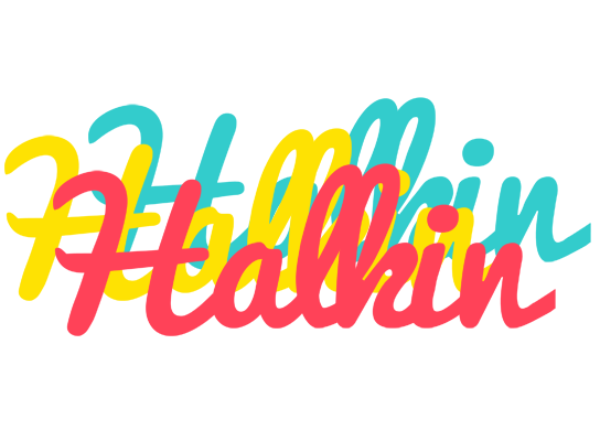 Halkin disco logo