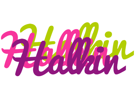 Halkin flowers logo