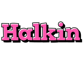 Halkin girlish logo