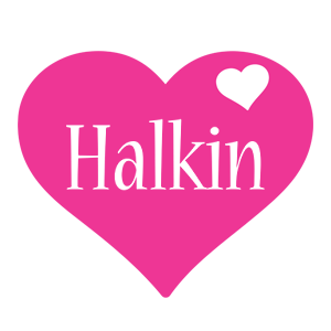 Halkin love-heart logo