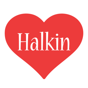 Halkin love logo