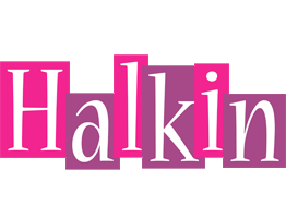 Halkin whine logo