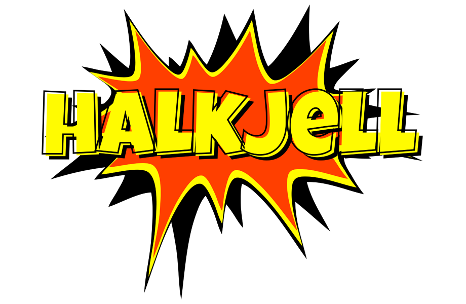 Halkjell bazinga logo
