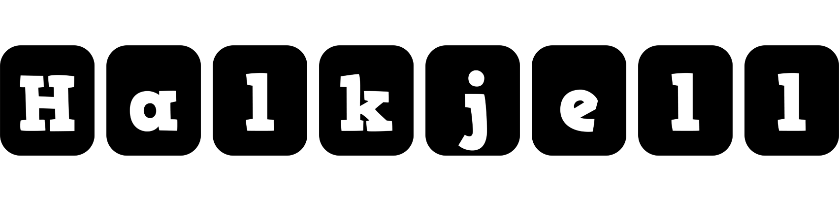 Halkjell box logo