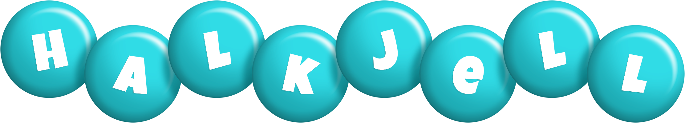 Halkjell candy-azur logo