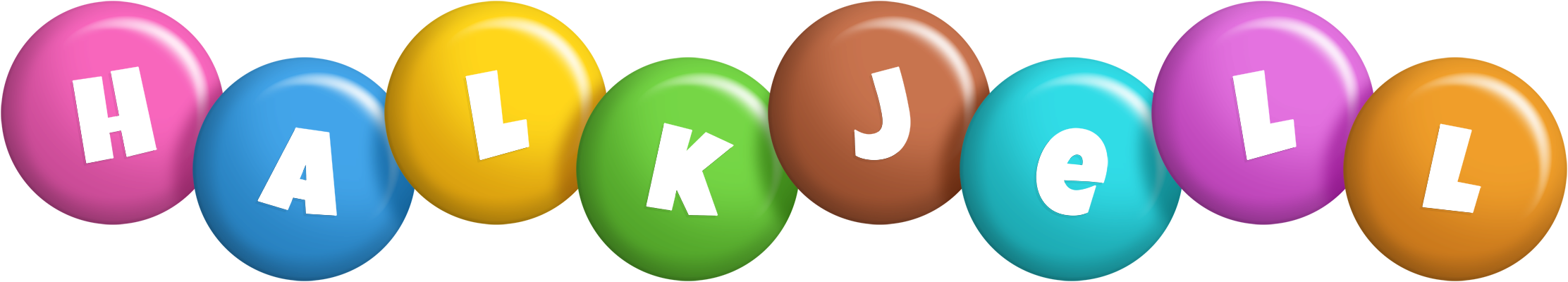 Halkjell candy logo