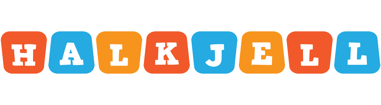 Halkjell comics logo
