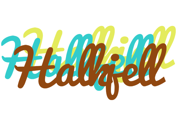 Halkjell cupcake logo