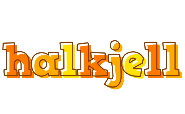 Halkjell desert logo