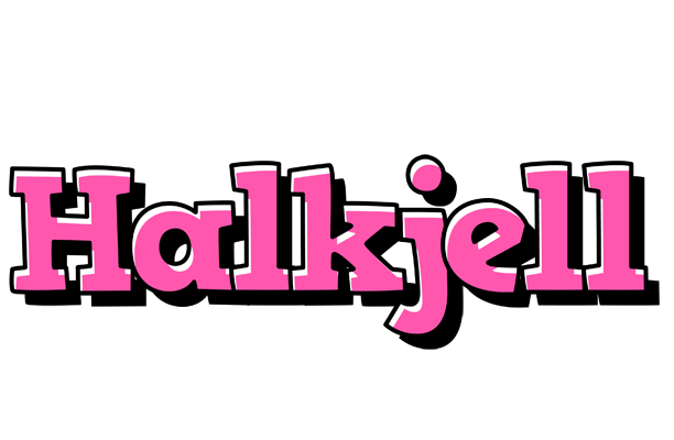 Halkjell girlish logo
