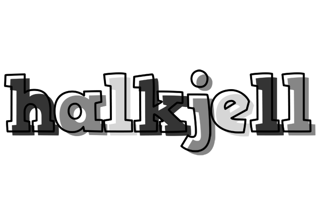 Halkjell night logo