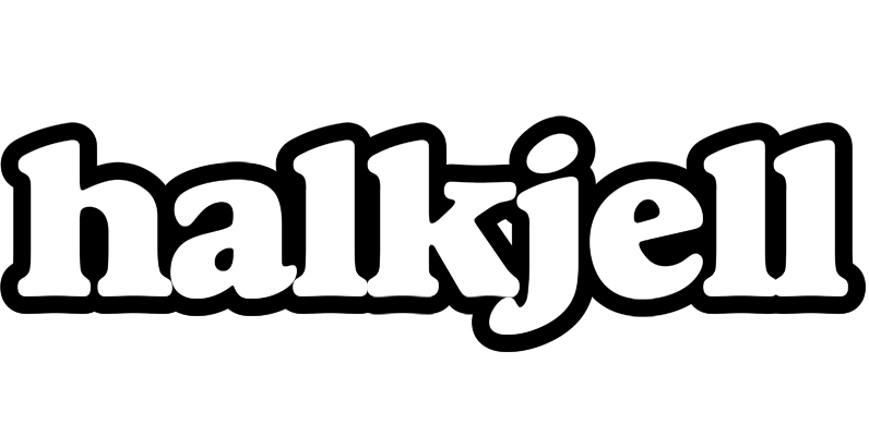 Halkjell panda logo