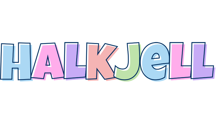 Halkjell pastel logo