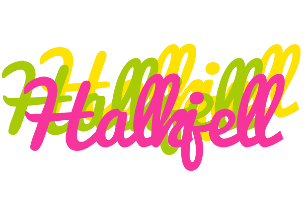 Halkjell sweets logo