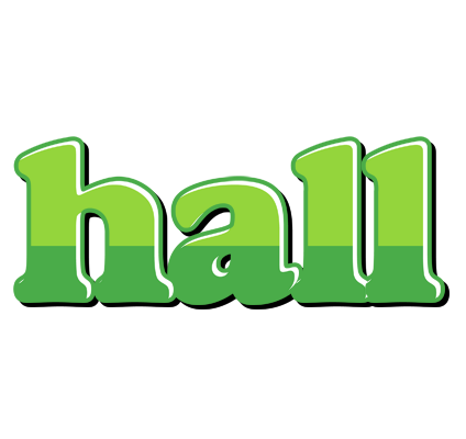 Hall apple logo