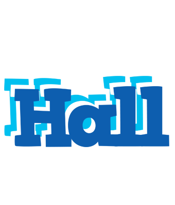 Hall business logo