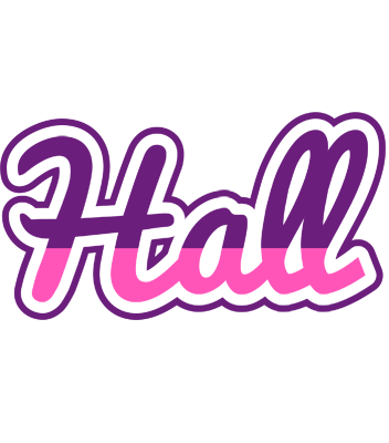 Hall cheerful logo