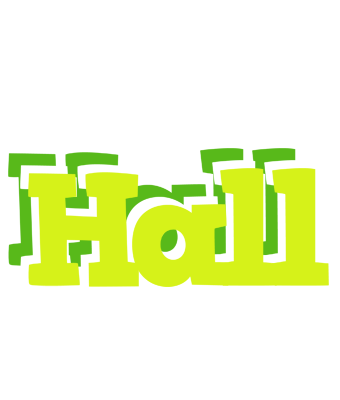 Hall citrus logo