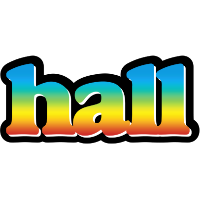 Hall color logo